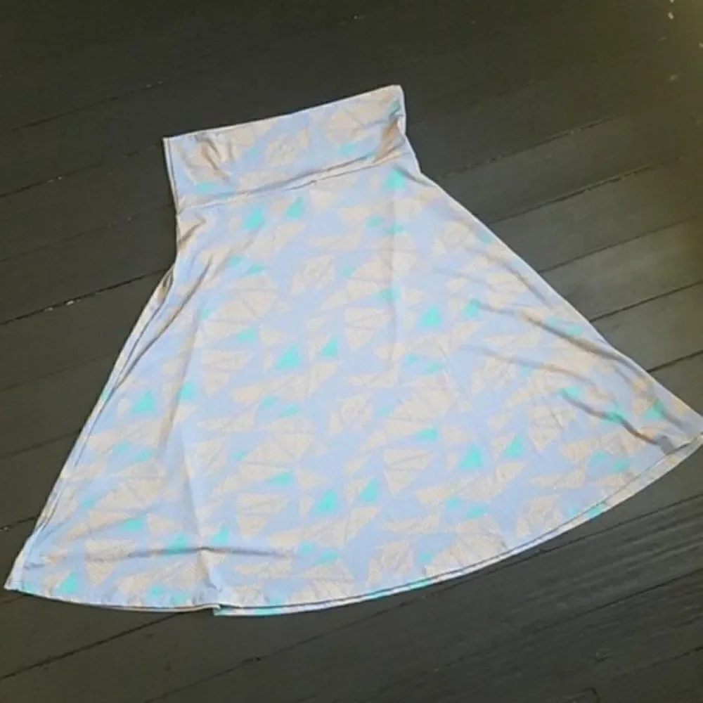 🌼Lularoe Azure aztec print skirt